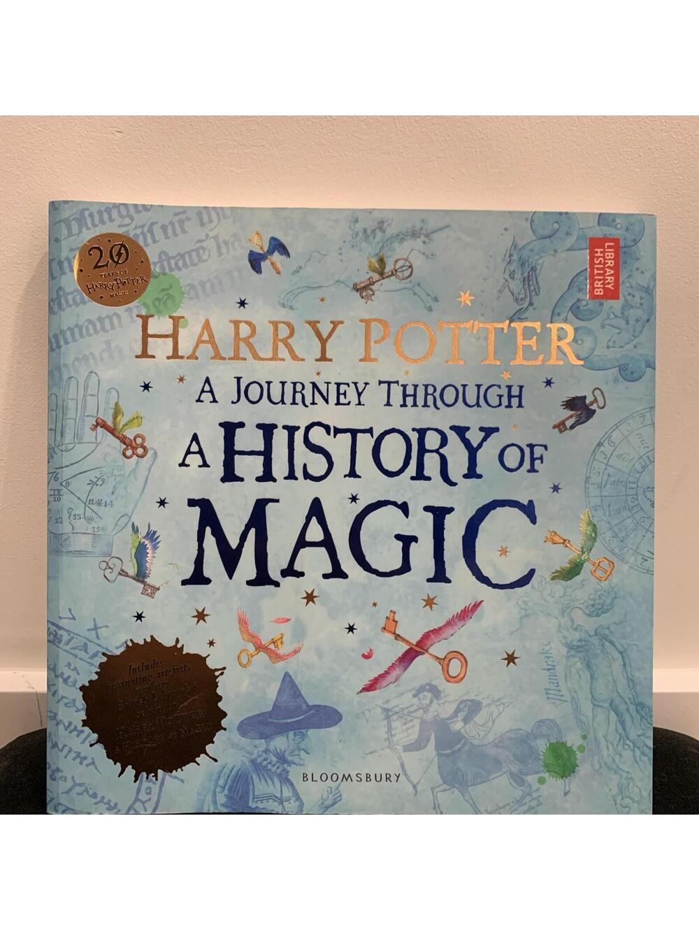 Harry Potter A Journey Through History of Magic Large Illustrated Paperback